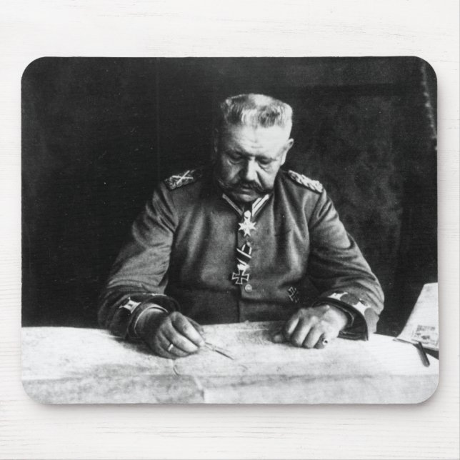 Alfombrilla De Ratón Mariscal Paul von Hindenburg, 1914 (Frente)