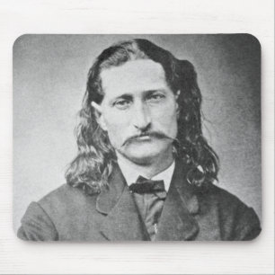 Alfombrilla De Ratón Mariscal Wild Bill Hickok pistolero del viejo oest