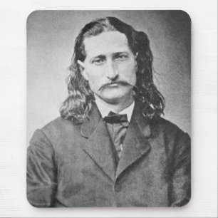Alfombrilla De Ratón Mariscal Wild Bill Hickok pistolero del viejo oest