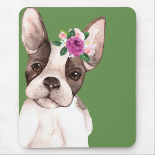 Alfombrilla De Ratón Marisol, el Bulldog francés