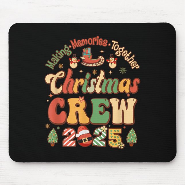 Alfombrilla De Ratón Marking Together Matching Family Christmas Crew 20 (Frente)