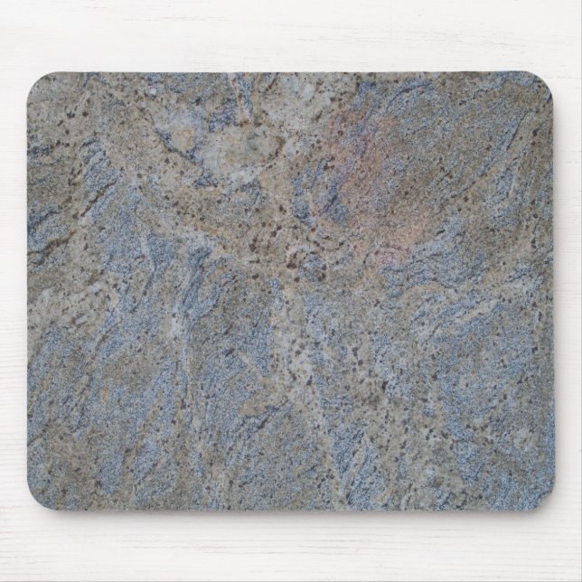 Alfombrilla De Ratón Mármol gris batido Mousepad (Frente)