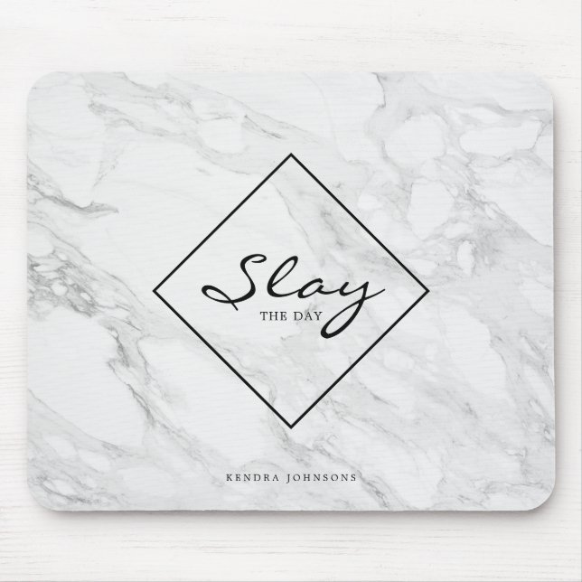 Alfombrilla De Ratón Mármol moderno (Frente)