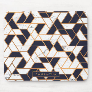 Alfombrilla De Ratón Mármol Resumen Mosaico