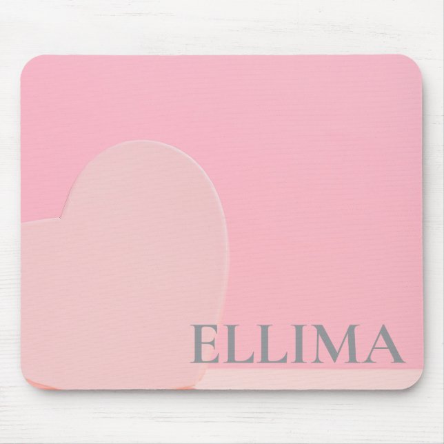 Alfombrilla De Ratón mármol rosa (Frente)