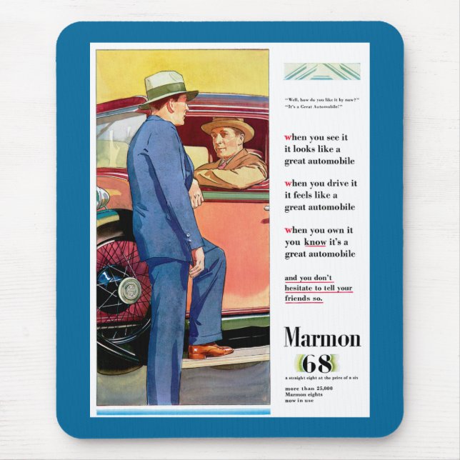 Alfombrilla De Ratón Marmon 68 (Frente)