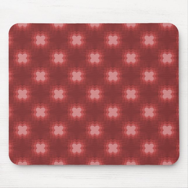 Alfombrilla De Ratón Maroon Funky Flair Mousepad (Frente)