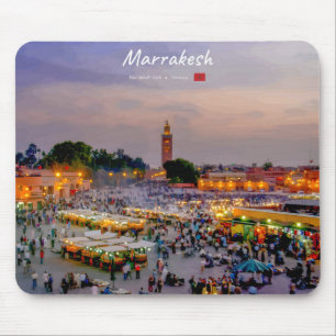 Alfombrilla De Ratón Marrakech, Marruecos - Plaza Jemaa el Fnaa
