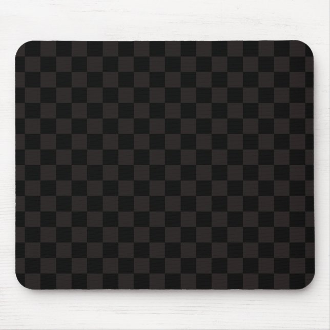 Alfombrilla De Ratón Marrón y negro de lujo (Frente)