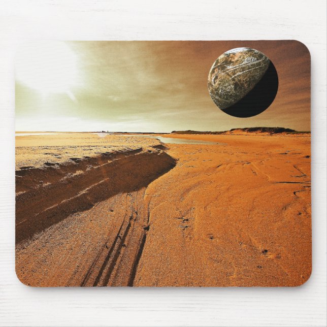 Alfombrilla De Ratón Marte el planeta rojo Mousepad (Frente)