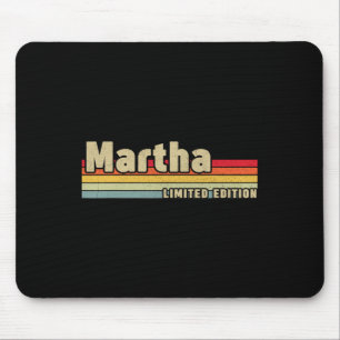 Alfombrilla De Ratón Martha Gift Name Personalized Birthday Fun Christm