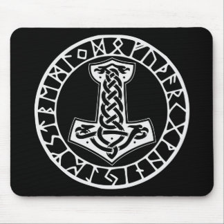 Alfombrilla De Ratón Martillo de Mjölnir Thor 0022 #USAPatriotGraphics 