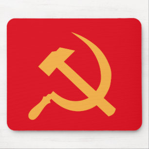 Alfombrilla De Ratón martillo y hoz de URSS del cccp