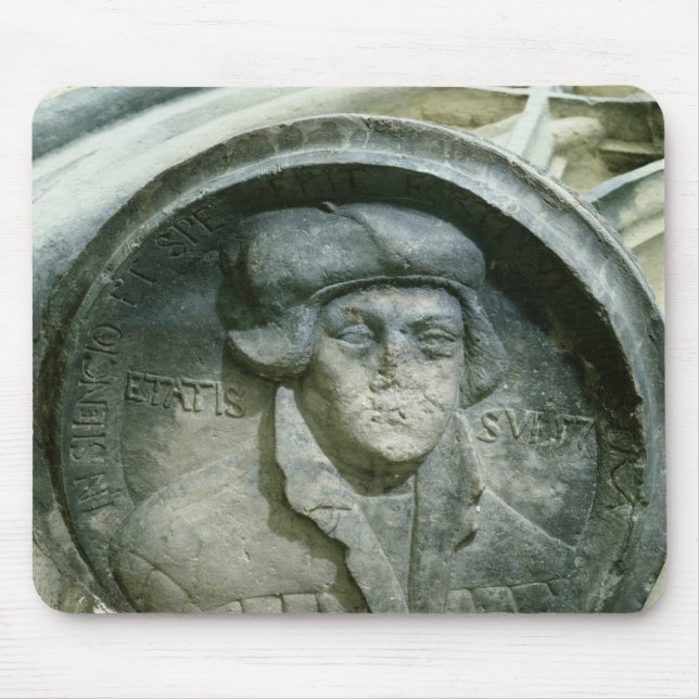 Alfombrilla De Ratón Martin Luther envejeció 57 con el Luther subió (Frente)