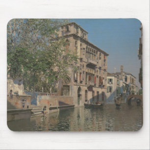 Alfombrilla De Ratón Martin Rico y Ortega - Un canal en Venecia