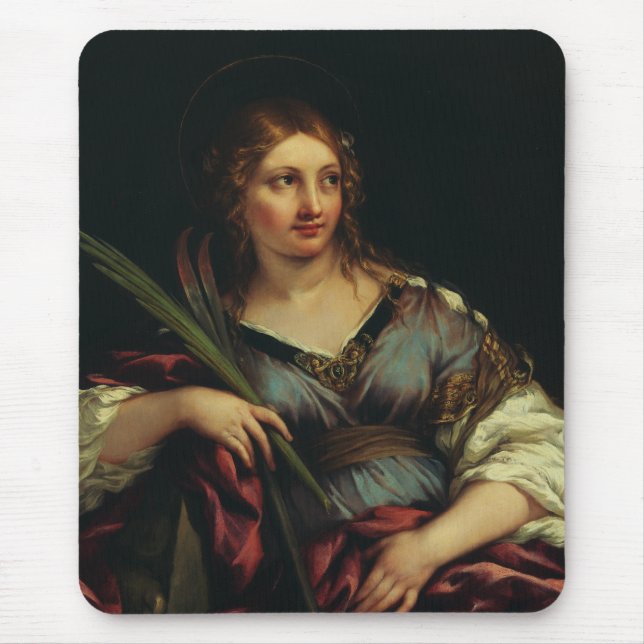 Alfombrilla De Ratón Martina de Roma por Pietro Berrettini (Frente)