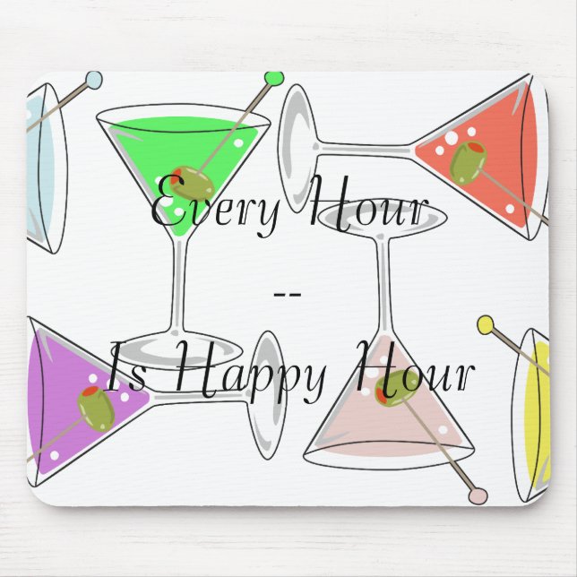 Alfombrilla De Ratón Martini Mousepad (Frente)