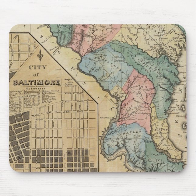 Alfombrilla De Ratón Maryland 8 (Frente)