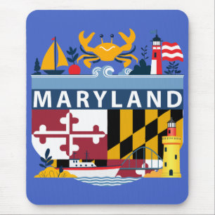 Alfombrilla De Ratón Maryland (Estados Unidos de América)