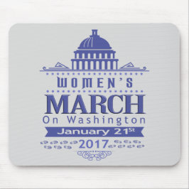 Alfombrilla De Ratón Marzo de millón de mujeres en Washington Mousepad