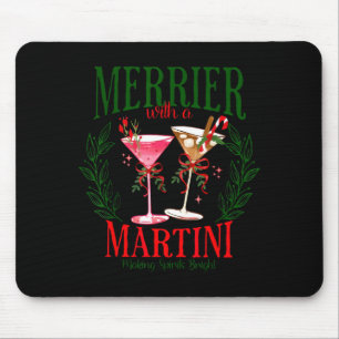 Alfombrilla De Ratón Más Alegre Con Un Martini Divertido Bachelorette A