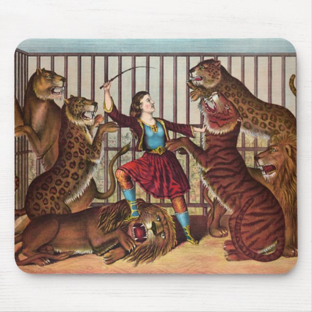 Alfombrilla De Ratón Más doméstico de león (Frente)