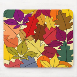 Alfombrilla De Ratón Más hojas otoñales