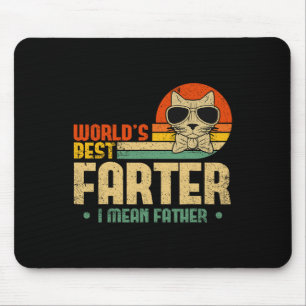 Alfombrilla De Ratón Más lejos del mundo me refiero al Día de los Padre