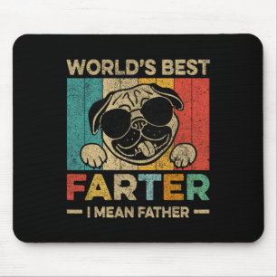 Alfombrilla De Ratón Más lejos del mundo me refiero al Día de los Padre
