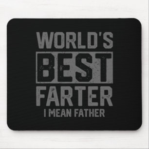 Alfombrilla De Ratón Más lejos del mundo me refiero al Día de los Padre