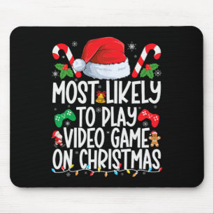 Alfombrilla De Ratón Más Probable Para Jugar A La Familia De Videojuego