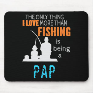 Alfombrilla De Ratón Más que amor por la pesca Papá Especial Abuelo