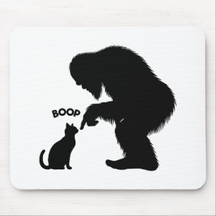 Alfombrilla De Ratón Masa de masa Sasquatch Cat Nose Boop