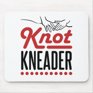 Alfombrilla De Ratón Masajista terapeuta de masaje Knot Kneader