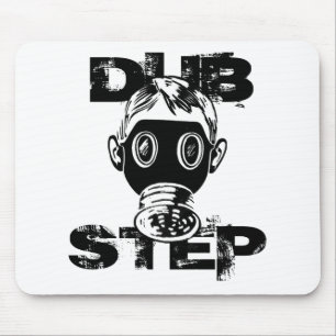 Alfombrilla De Ratón Máscara de gas Dubstep