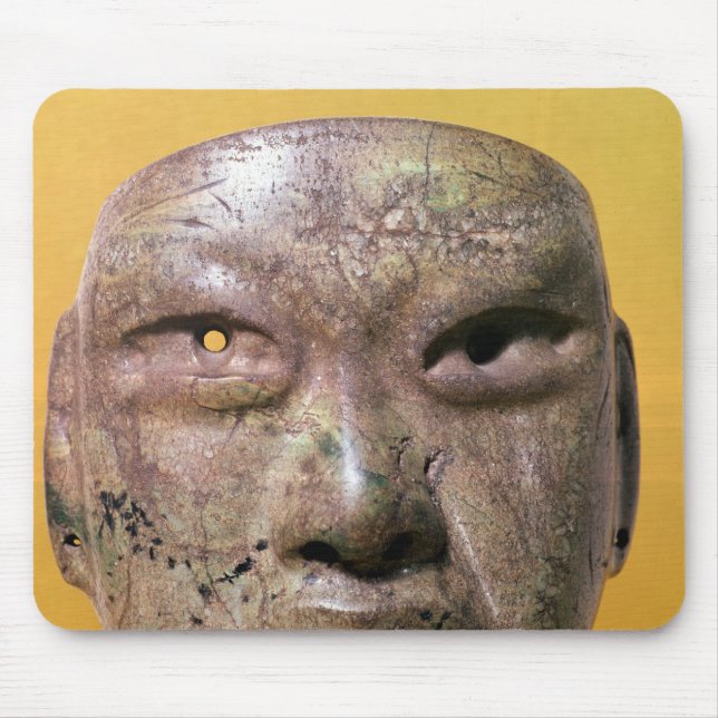 Alfombrilla De Ratón Máscara funeraria, Olmec, de México (Frente)
