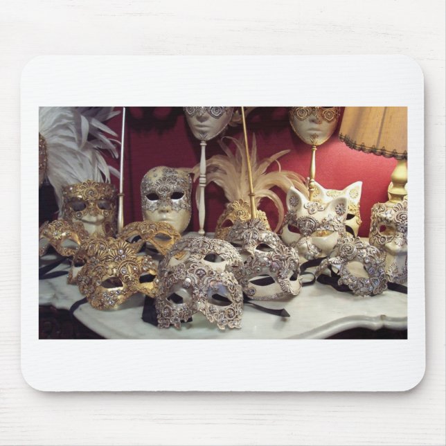 Alfombrilla De Ratón Máscaras venecianas (Frente)