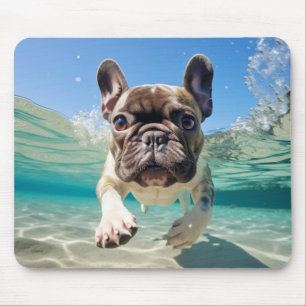 Alfombrilla De Ratón Mascota de Bulldog francés Perro juego de diversió
