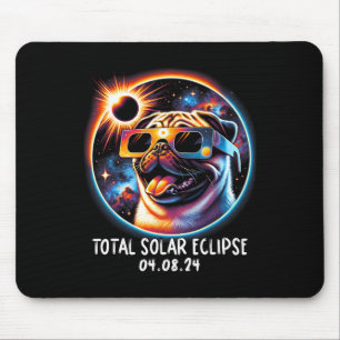 Alfombrilla De Ratón Mascota de lentes de gafas de gafas del eclipse so