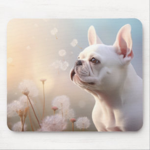 Alfombrilla De Ratón Mascota de perro Bulldog francés animal tranquilid