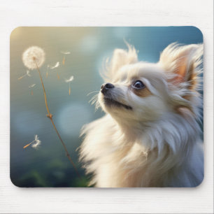 Alfombrilla De Ratón Mascota de perro de Chihuahua Paz Tranquila animal