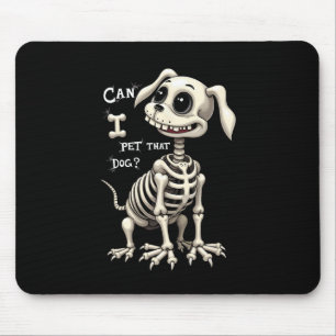 Alfombrilla De Ratón Mascota Los Regalos De Halloween De Esqueleto De P