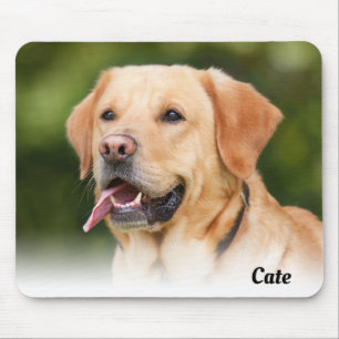 Alfombrilla De Ratón Mascota personalizado de fotografía grande de pers