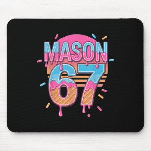 Alfombrilla De Ratón Mason 67 Meme Helado Bysebyll Goteo