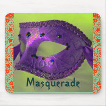 "Masquerade" Mousepad-Personalizable