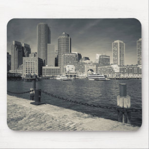 Alfombrilla De Ratón Massachusetts, Boston, edificios Rowe's Wharf