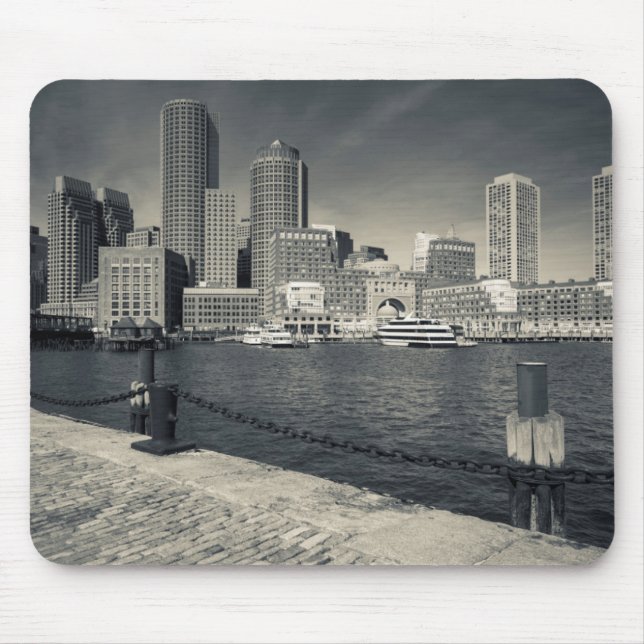Alfombrilla De Ratón Massachusetts, Boston, edificios Rowe's Wharf (Frente)