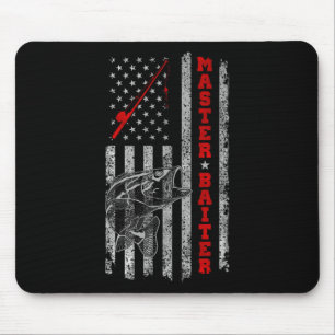 Alfombrilla De Ratón Master Byiter Para Hombres Camisetas De Pesca Funn