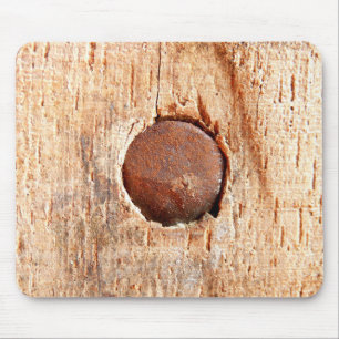 Alfombrilla De Ratón Mat de ratón de uña rusto viejo