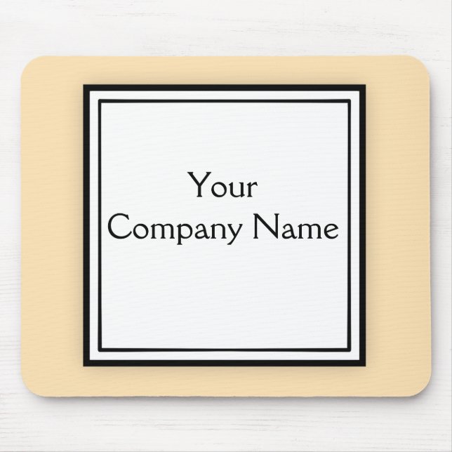 Alfombrilla De Ratón Mat del ratón de la empresa (Frente)
